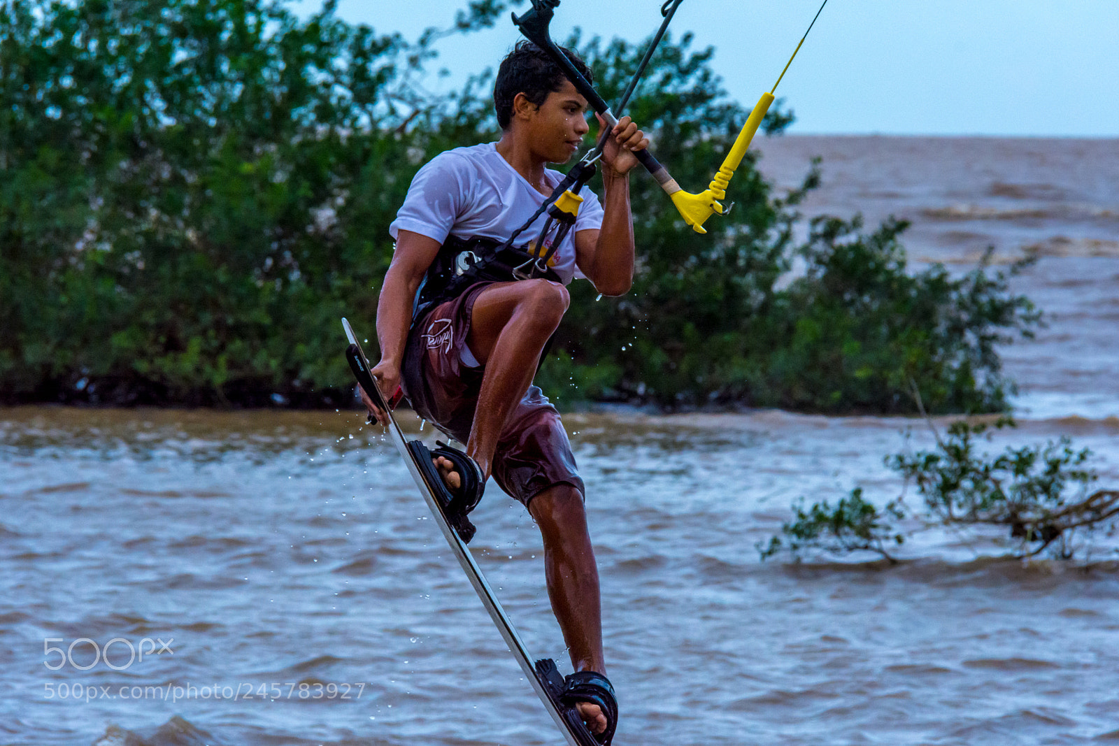 Nikon D7100 sample photo. Kitesurf macapá photography