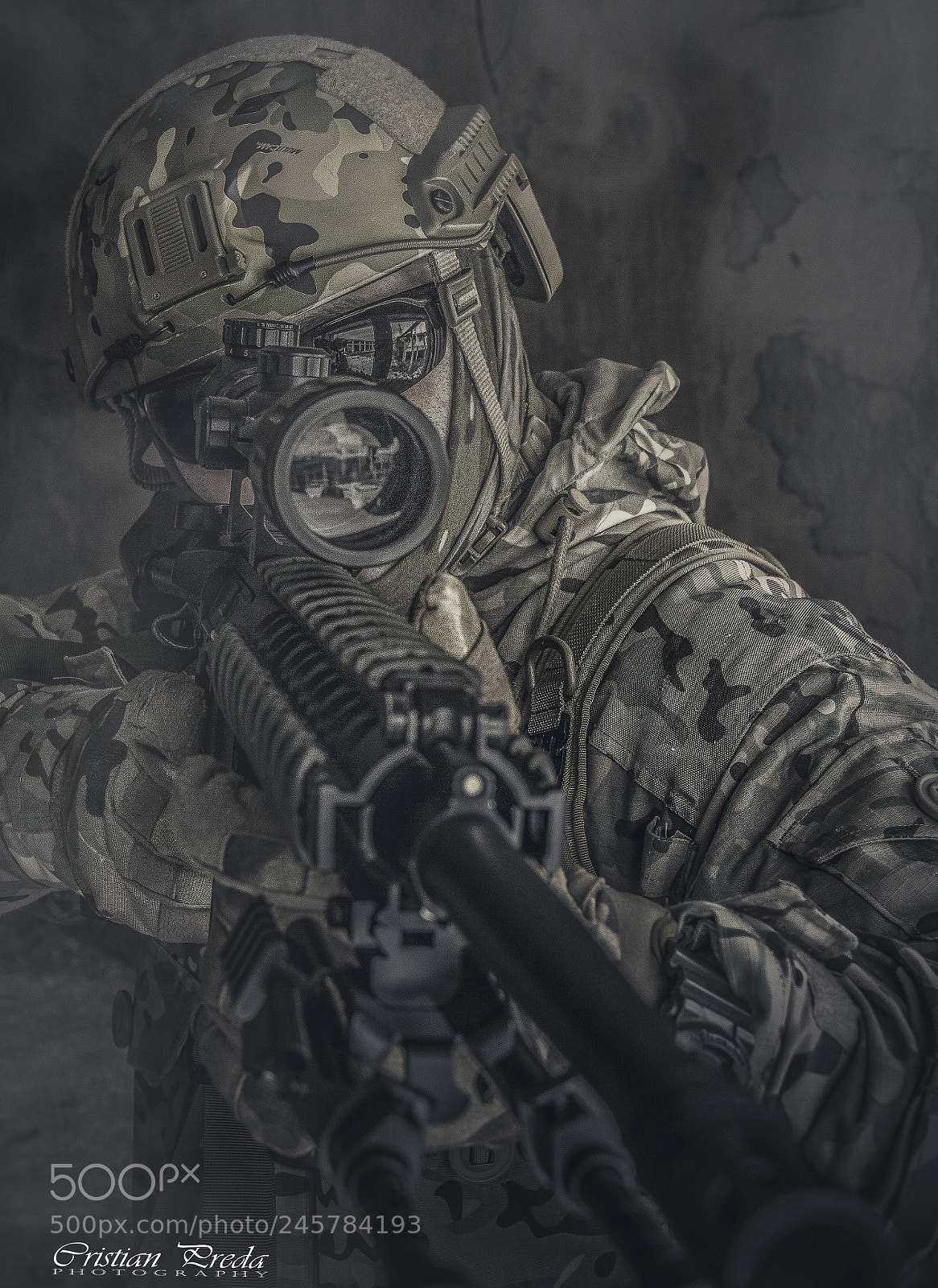 Canon EOS 60D sample photo. Airsoft sniper photography