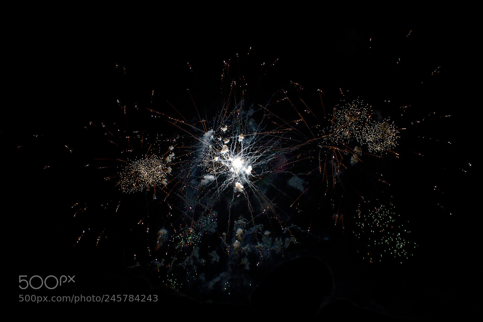 Canon EOS 100D (EOS Rebel SL1 / EOS Kiss X7) sample photo. Fireworks or galaxy? photography
