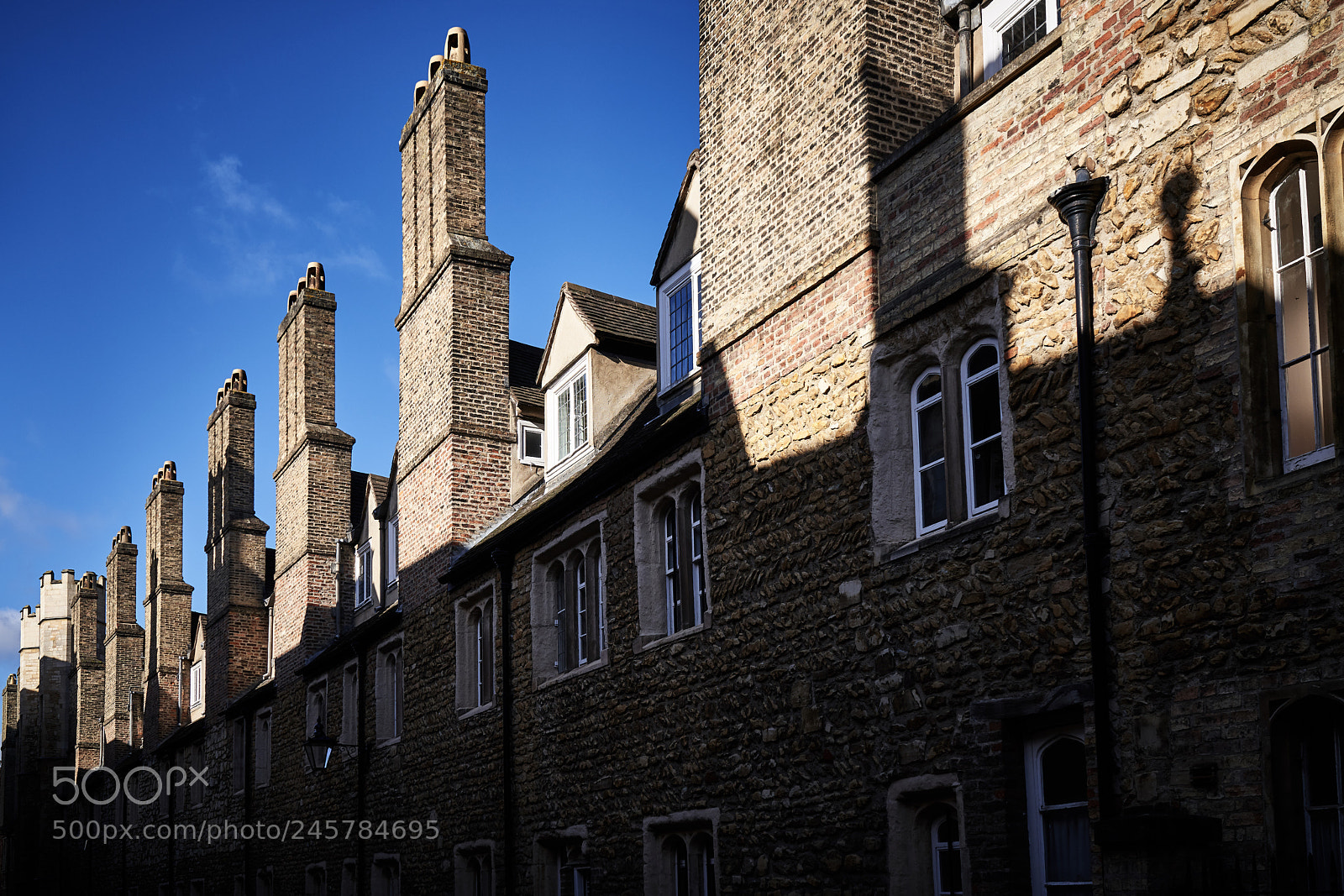 Sony a7R III sample photo. Cambridge chimneys photography