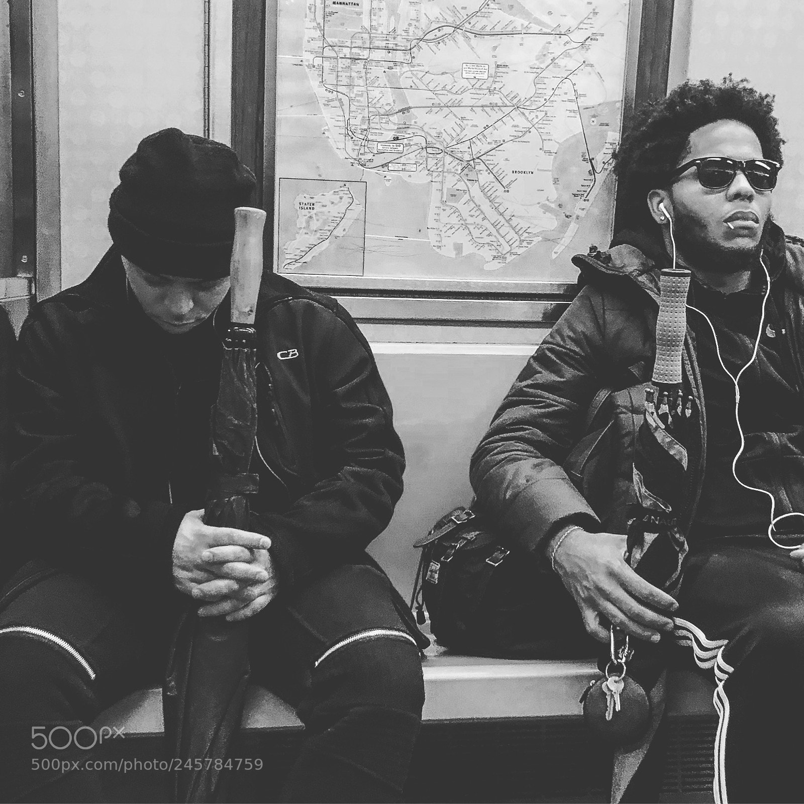 Apple iPhone 8 sample photo. Nyc a train brooklyn photography