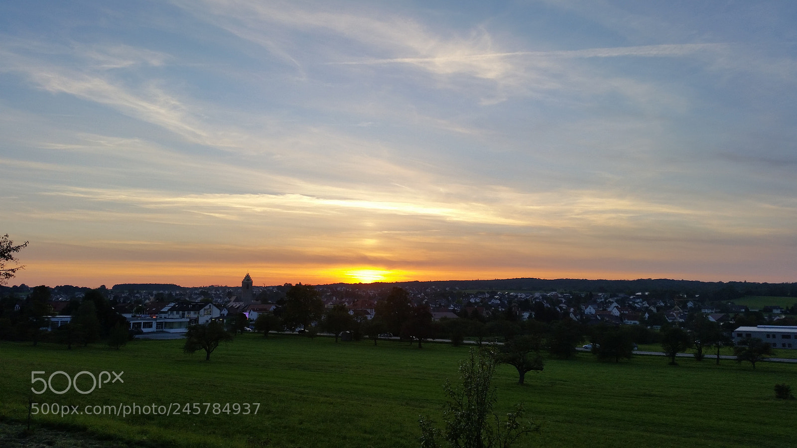 Samsung Galaxy S5 sample photo. Beautiful view over ofterdingen photography