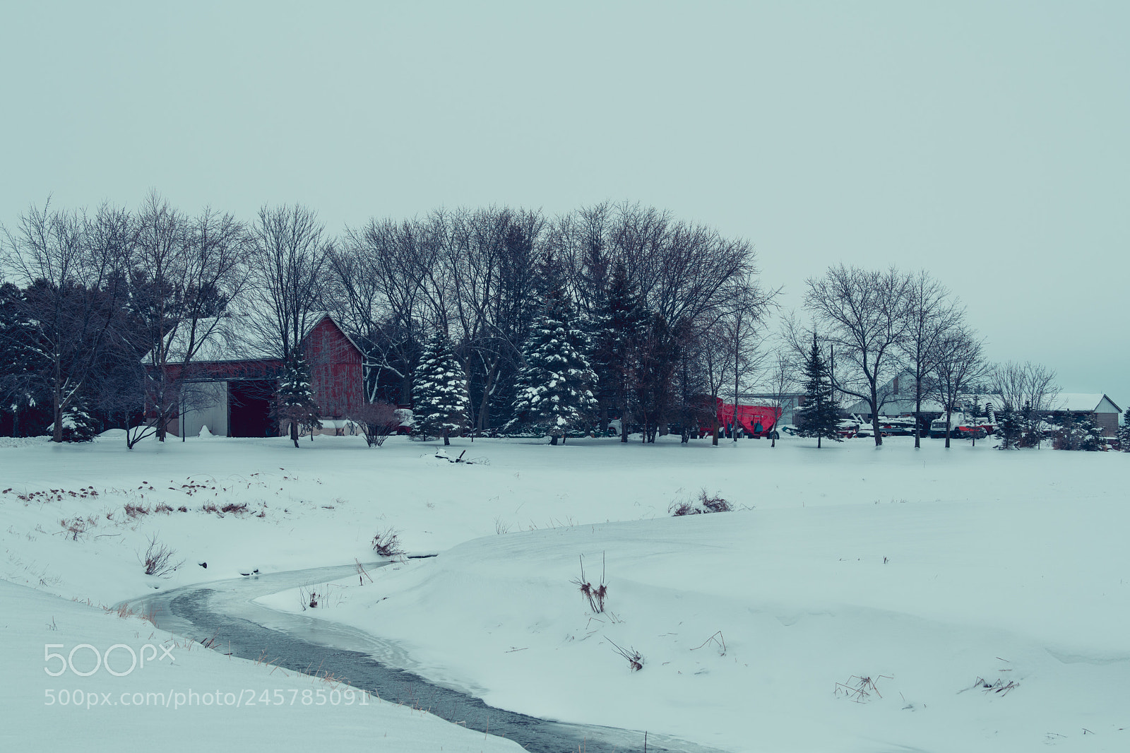 Nikon D850 sample photo. Winter landscape photography