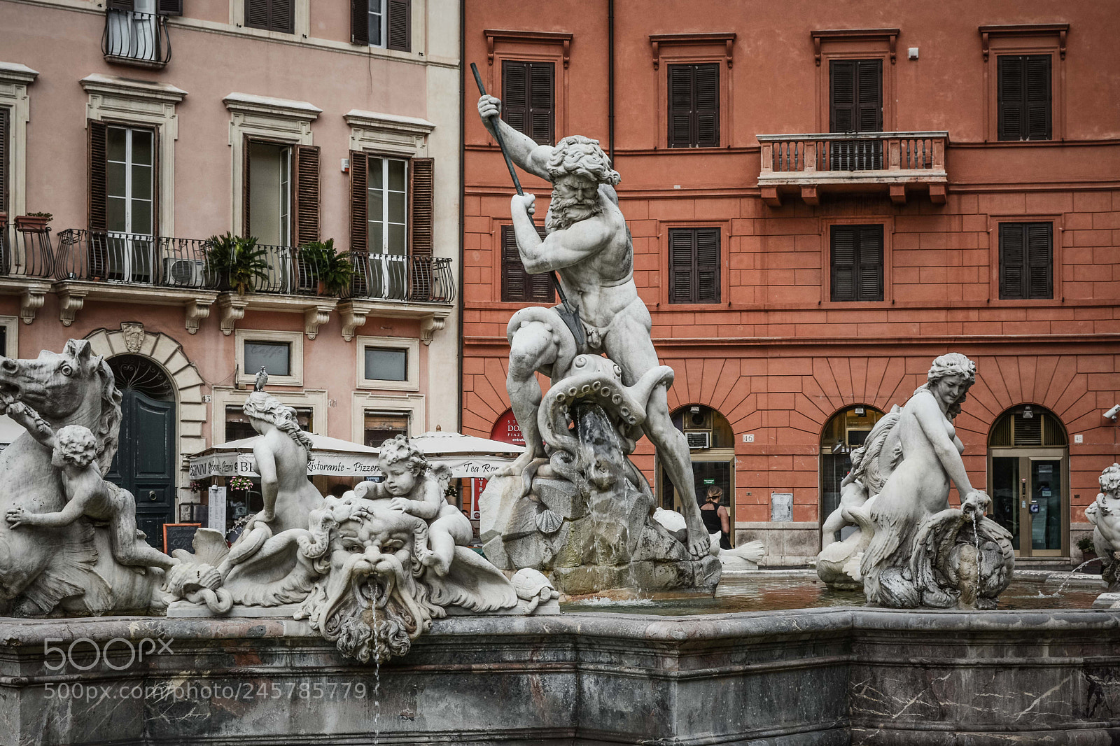 Nikon D7100 sample photo. Fountain of neptune photography