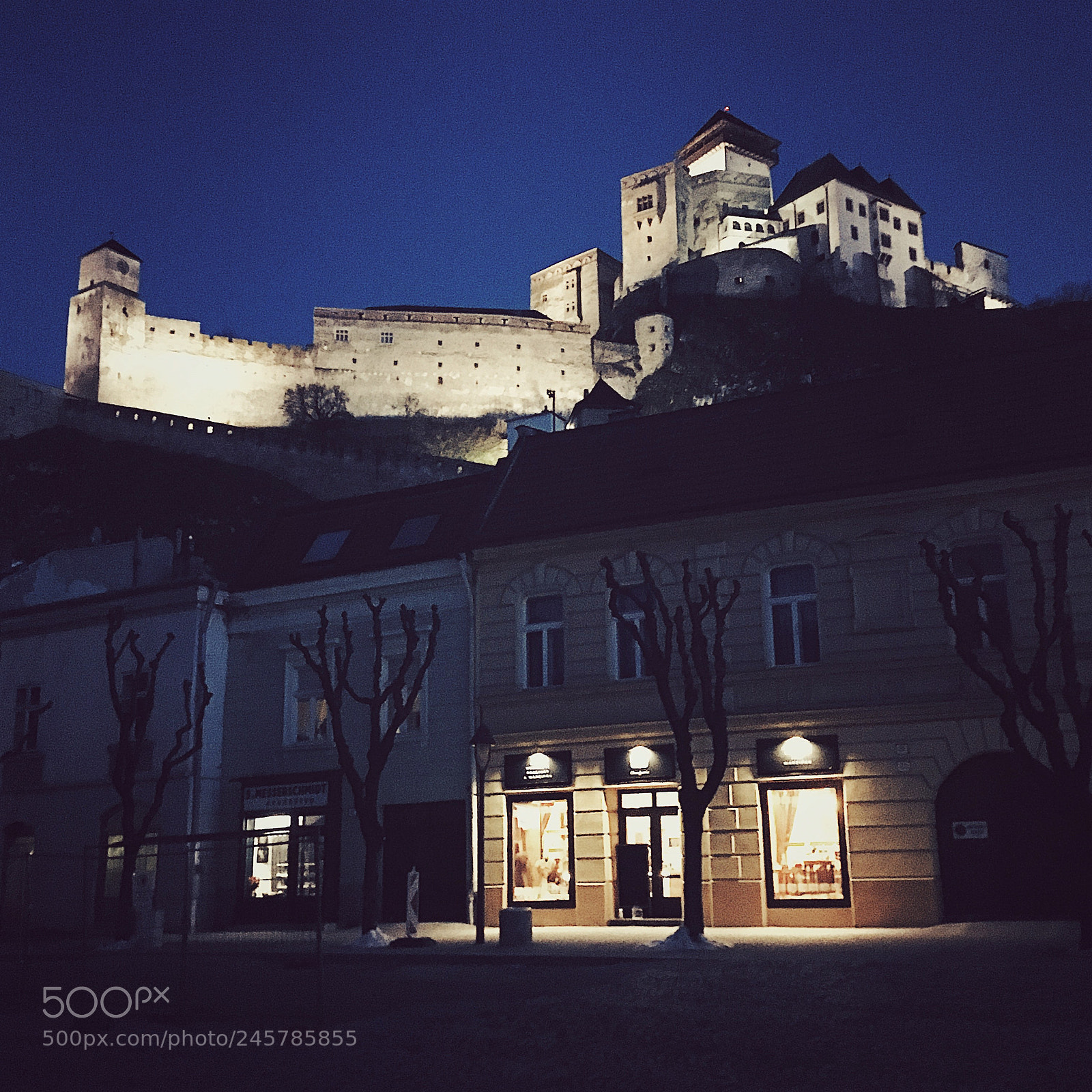Apple iPhone SE sample photo. Trencin castle photography