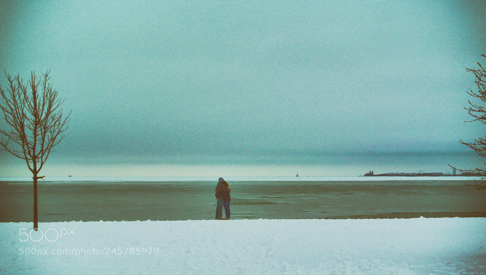 Nikon 1 V1 sample photo. 16 degrees in montrose harbor photography