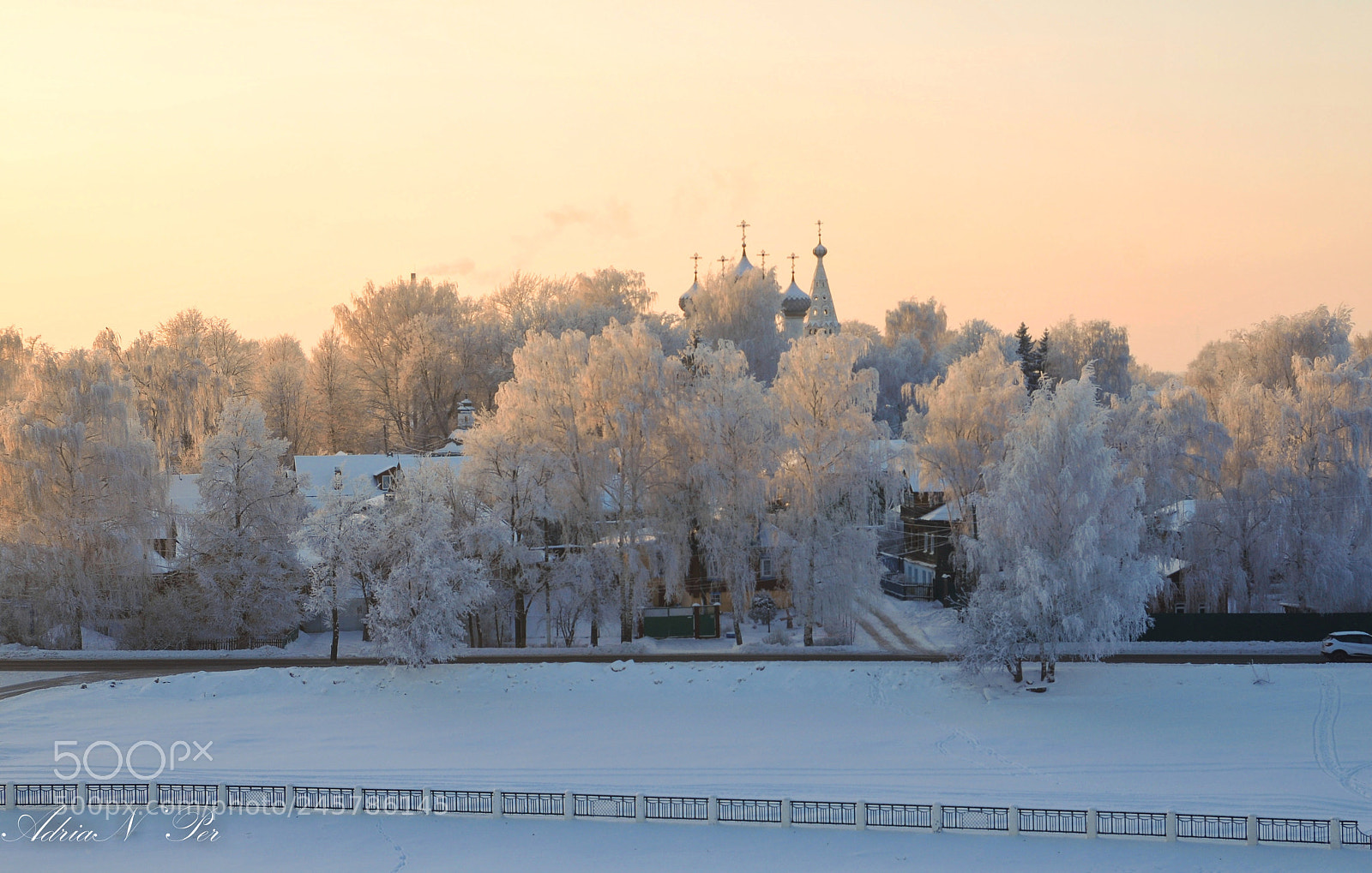Nikon D300S sample photo. Frozen river photography