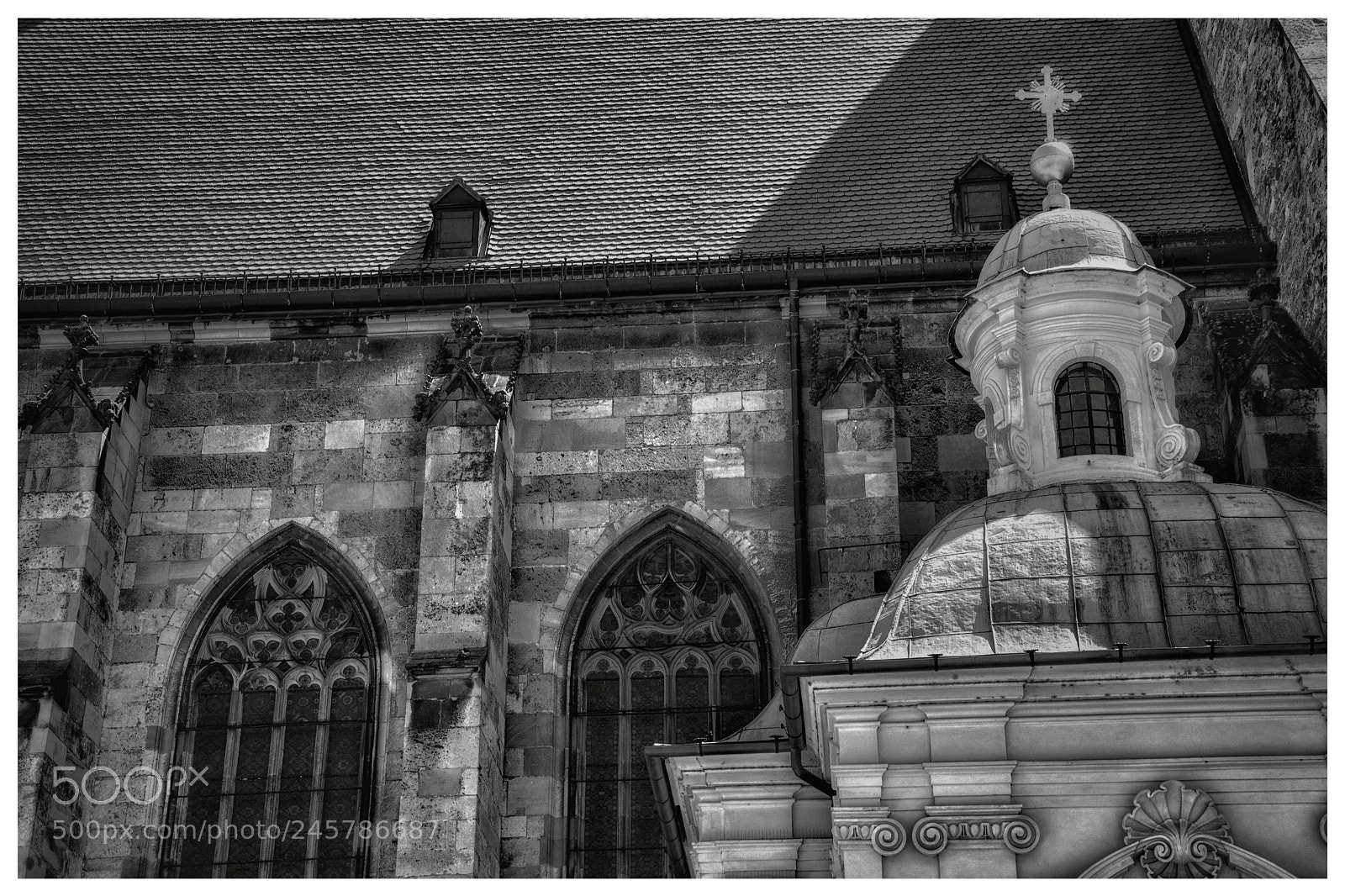 Nikon D5200 sample photo. Closeup of church in photography