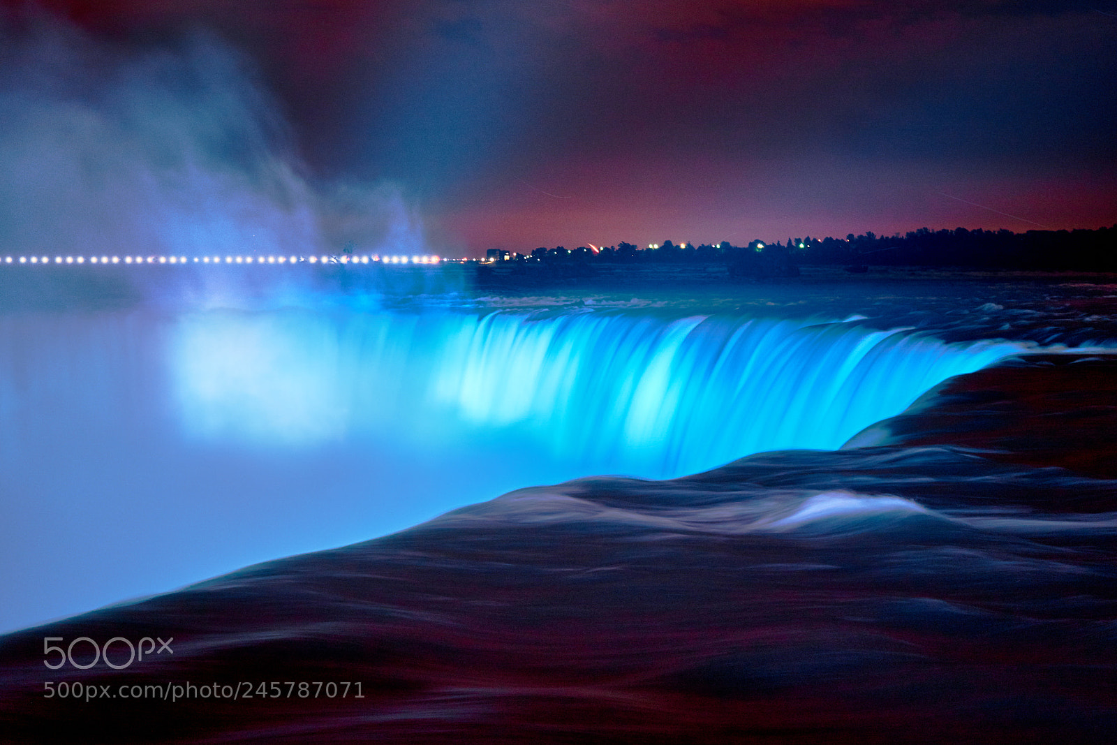Sony a7 II sample photo. * niagara falls mystical light * photography