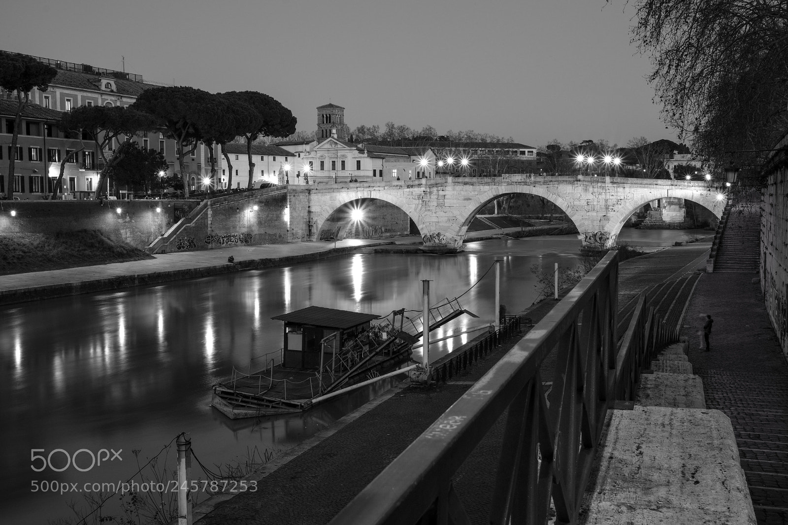 Fujifilm X-T20 sample photo. Tevere black and white photography