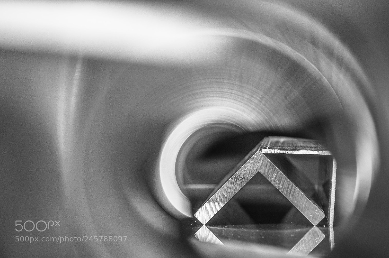 Nikon D800 sample photo. Triangle metal profiles photography
