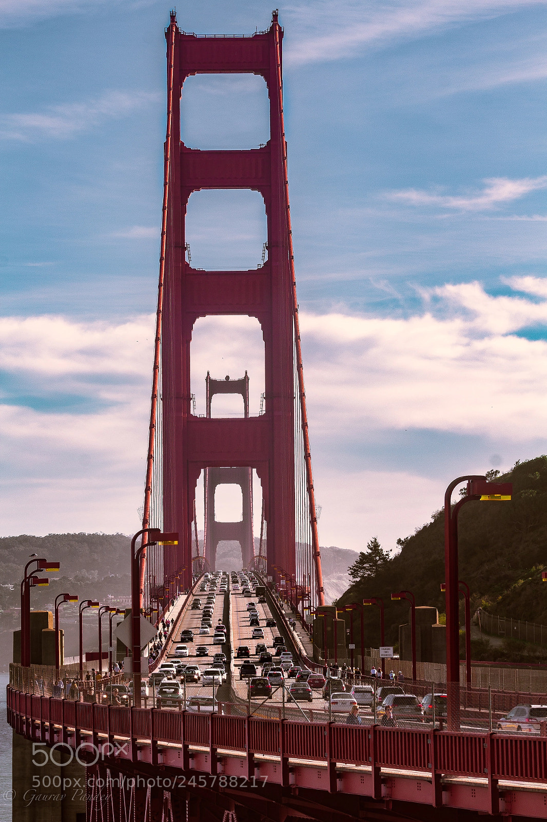 Canon EOS 650D (EOS Rebel T4i / EOS Kiss X6i) sample photo. The iconic golden gate photography