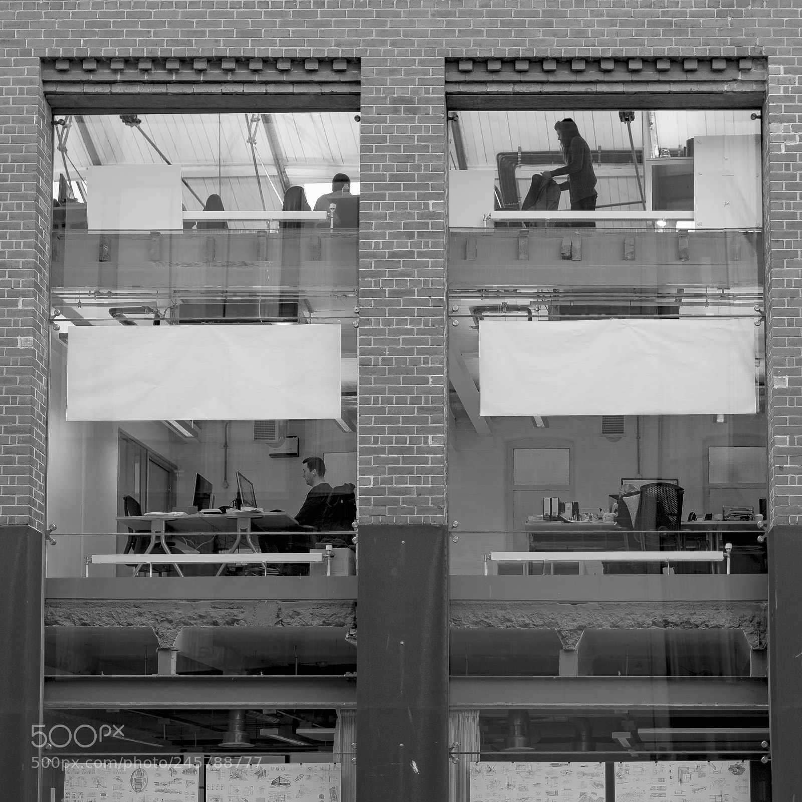 Sony a7 sample photo. People boxes photography