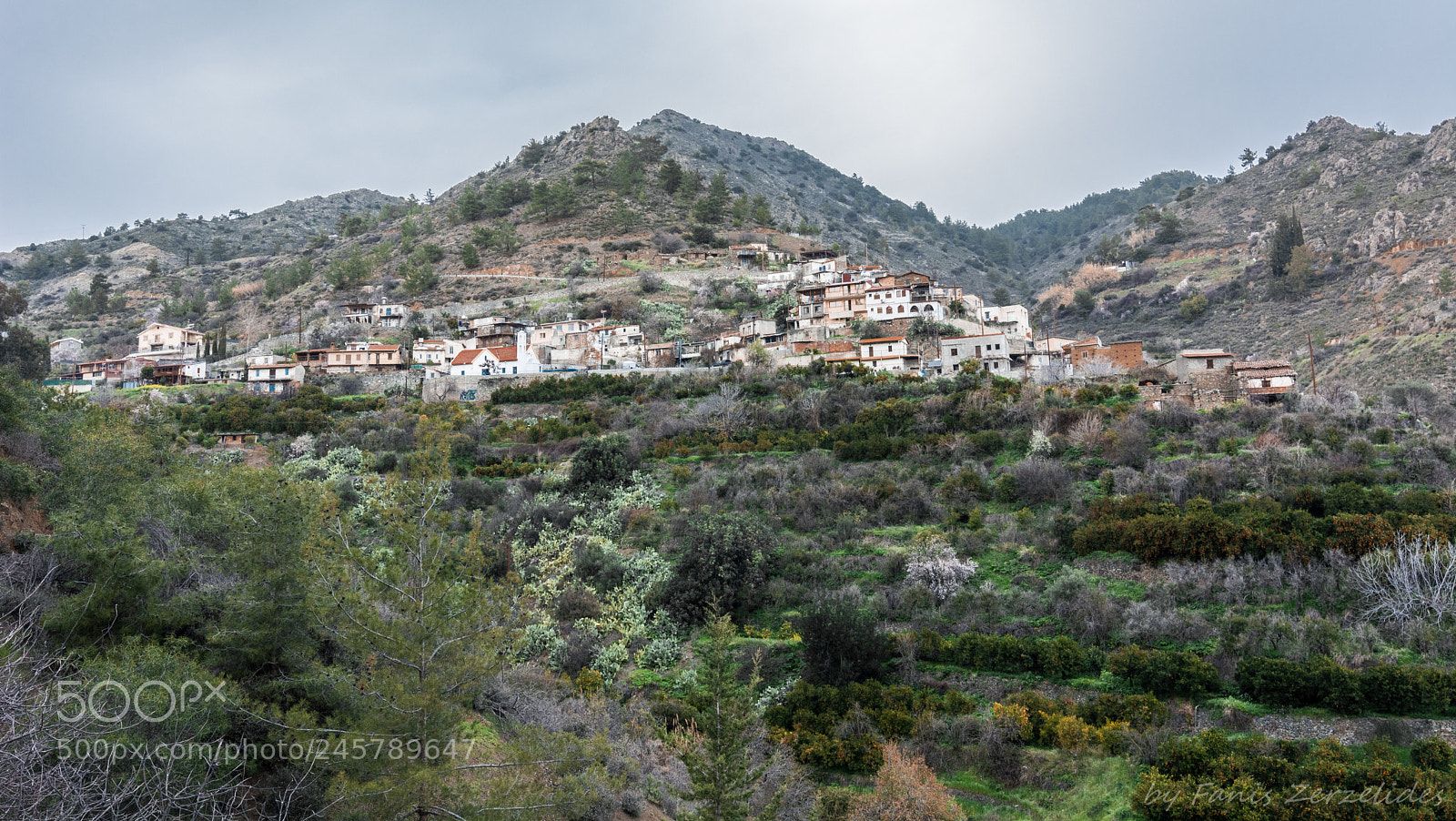 Nikon D5200 sample photo. Sykopetra village photography