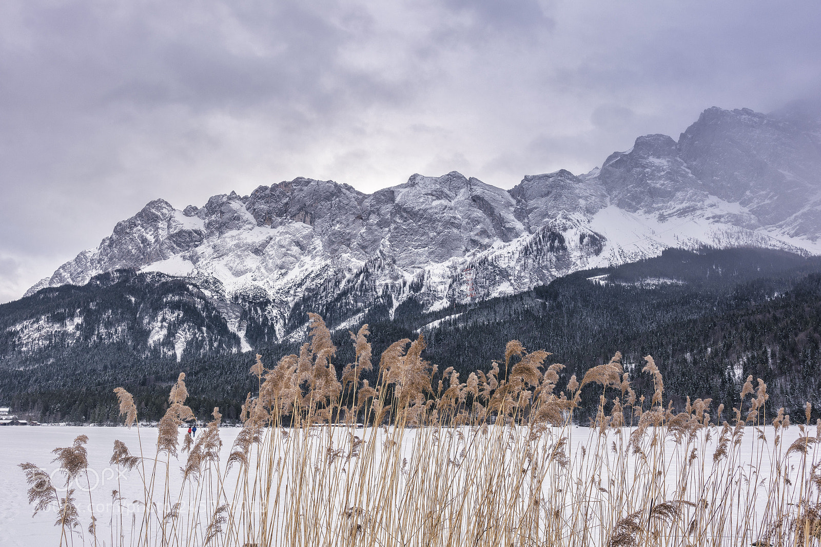 Nikon D5200 sample photo. The frozen lake. photography