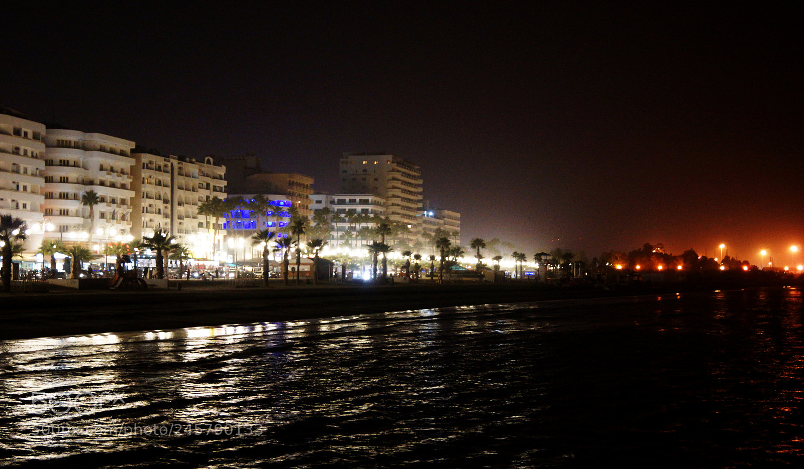Sony SLT-A65 (SLT-A65V) sample photo. Evening. seafort. larnaca. photography