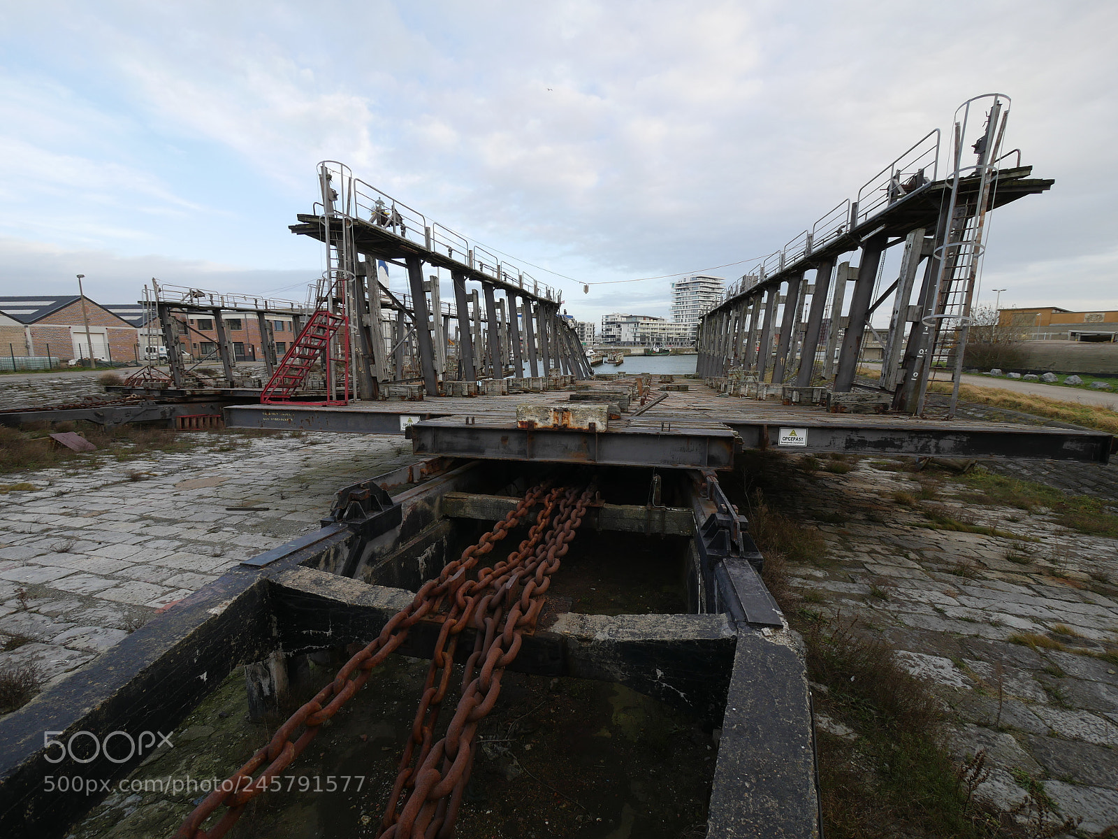 Panasonic Lumix DMC-GH4 sample photo. Old dry dock photography