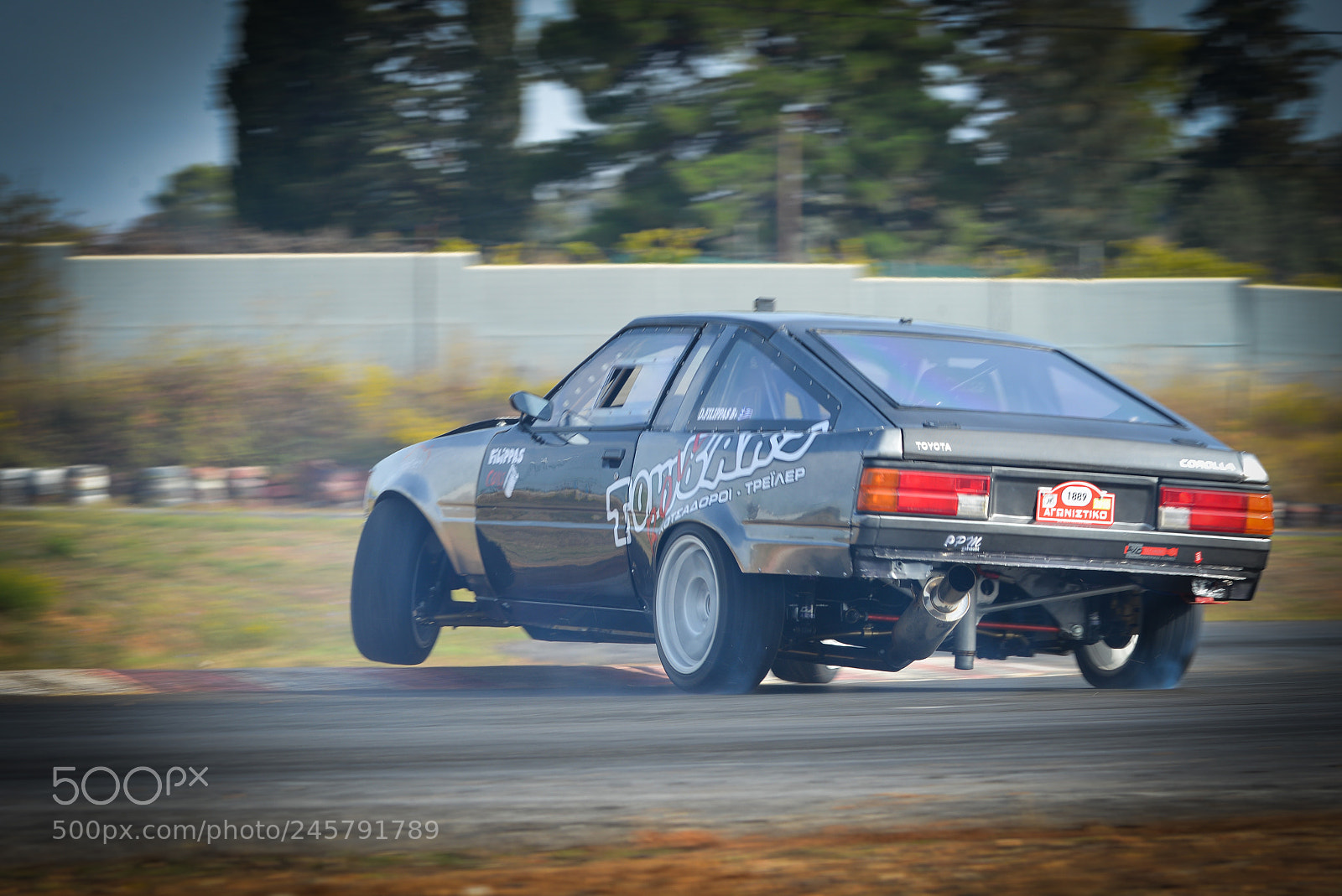 Nikon D600 sample photo. Toyota corolla drift photography