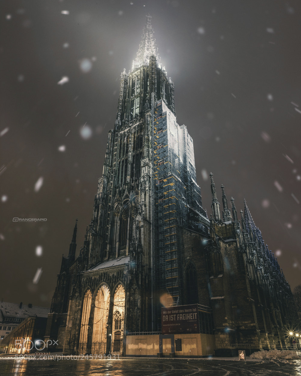 Nikon D800 sample photo. Ulm minster, ulm germany photography