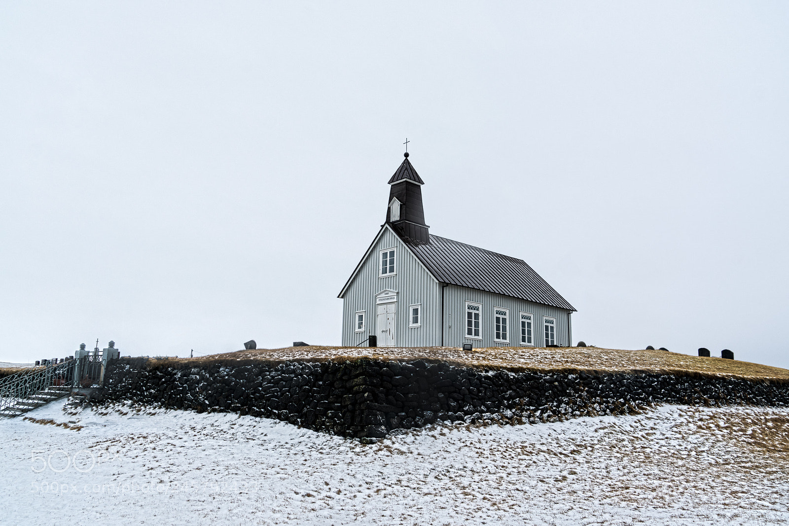 Sony a7R II sample photo. Strandarkirkja church photography