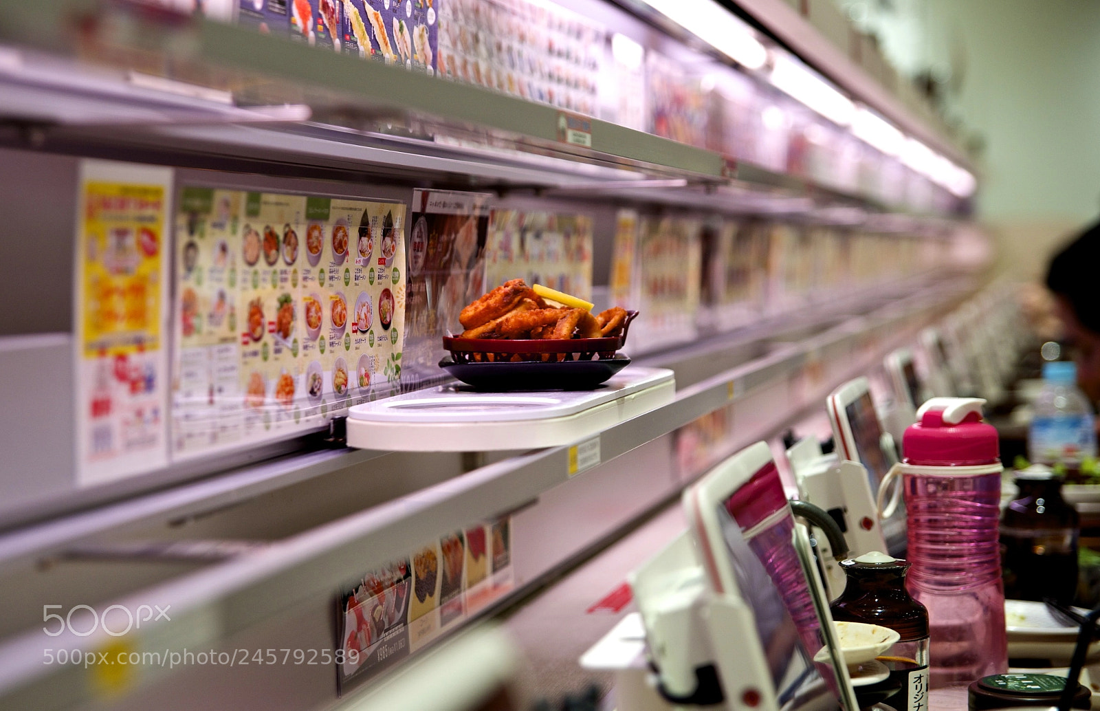 Nikon D610 sample photo. Sushi rail photography