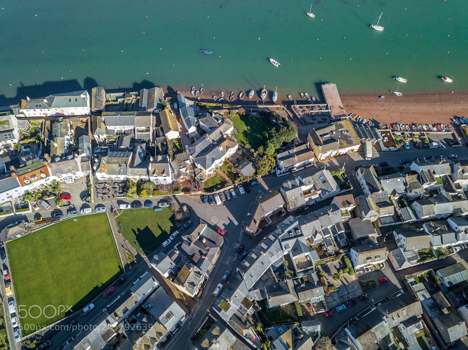 DJI FC220 sample photo. Merchant house shaldon photography