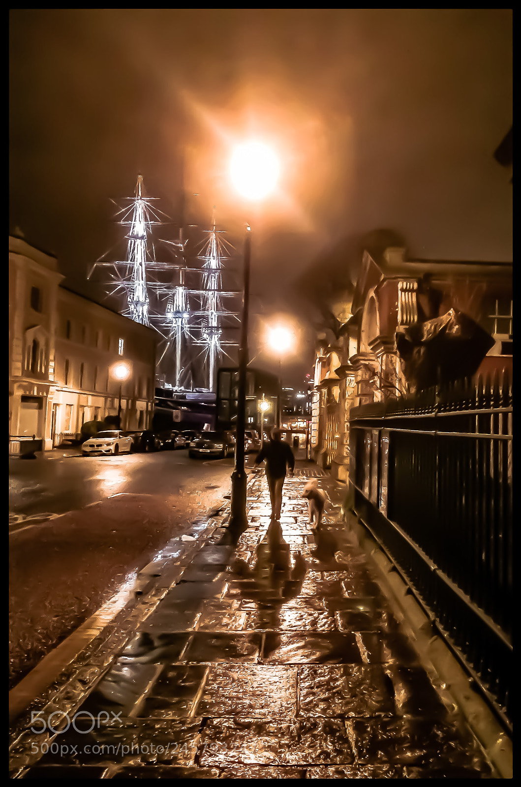 Apple iPhone 5s sample photo. Greenwich at night photography