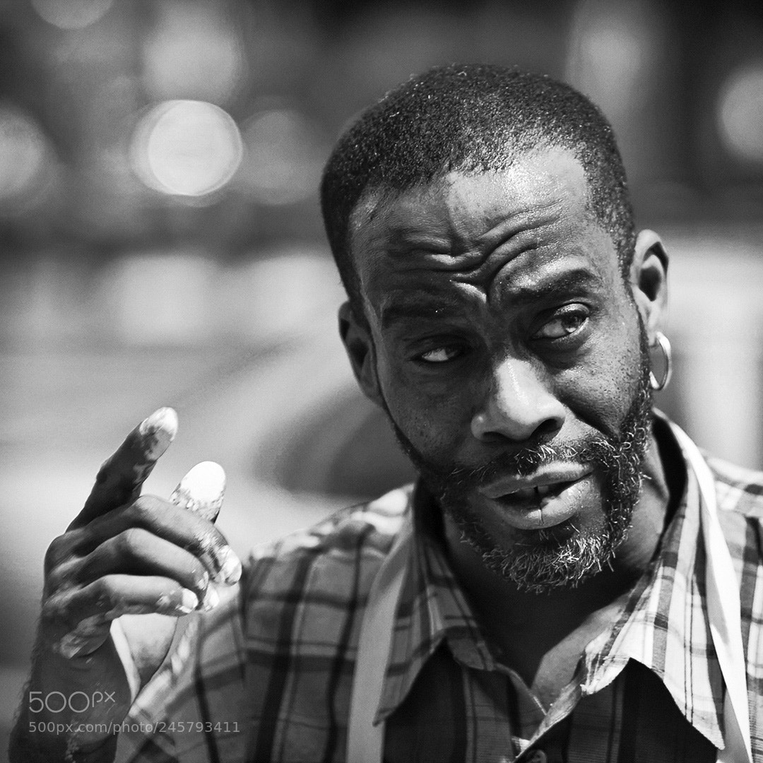 Canon EOS 40D sample photo. Street artist photography
