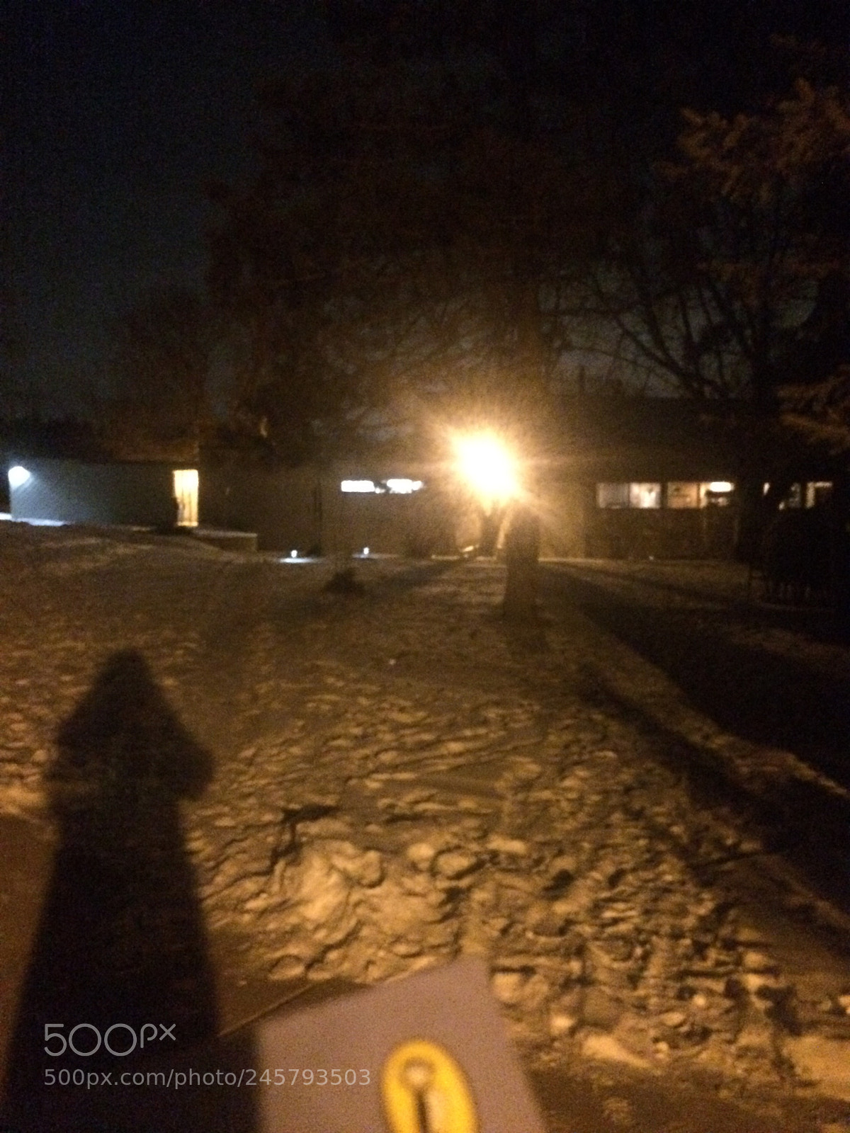 Apple iPhone 5s sample photo. Snow days choir overnight photography