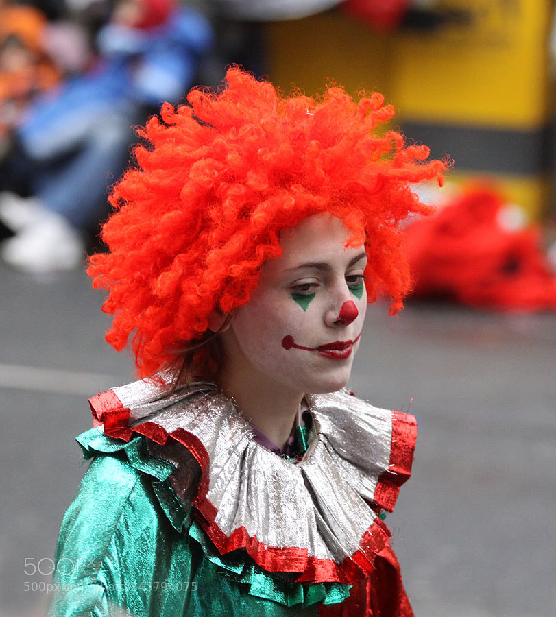 Canon EOS 50D sample photo. Melancholy clown photography