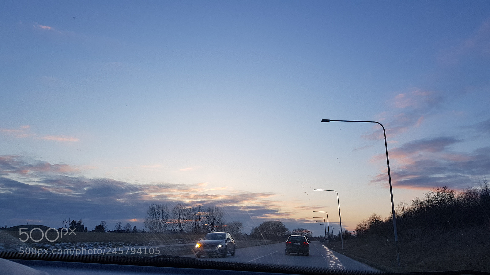 Samsung Galaxy S8 sample photo. Sunset drive photography
