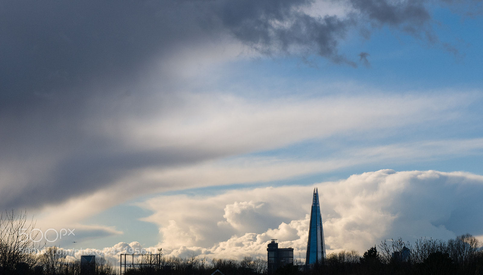 Nikon D300S sample photo. Clouds over london photography