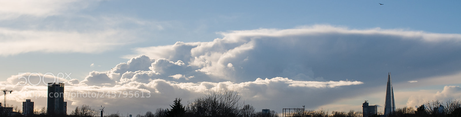 Nikon D300S sample photo. Clouds over london photography