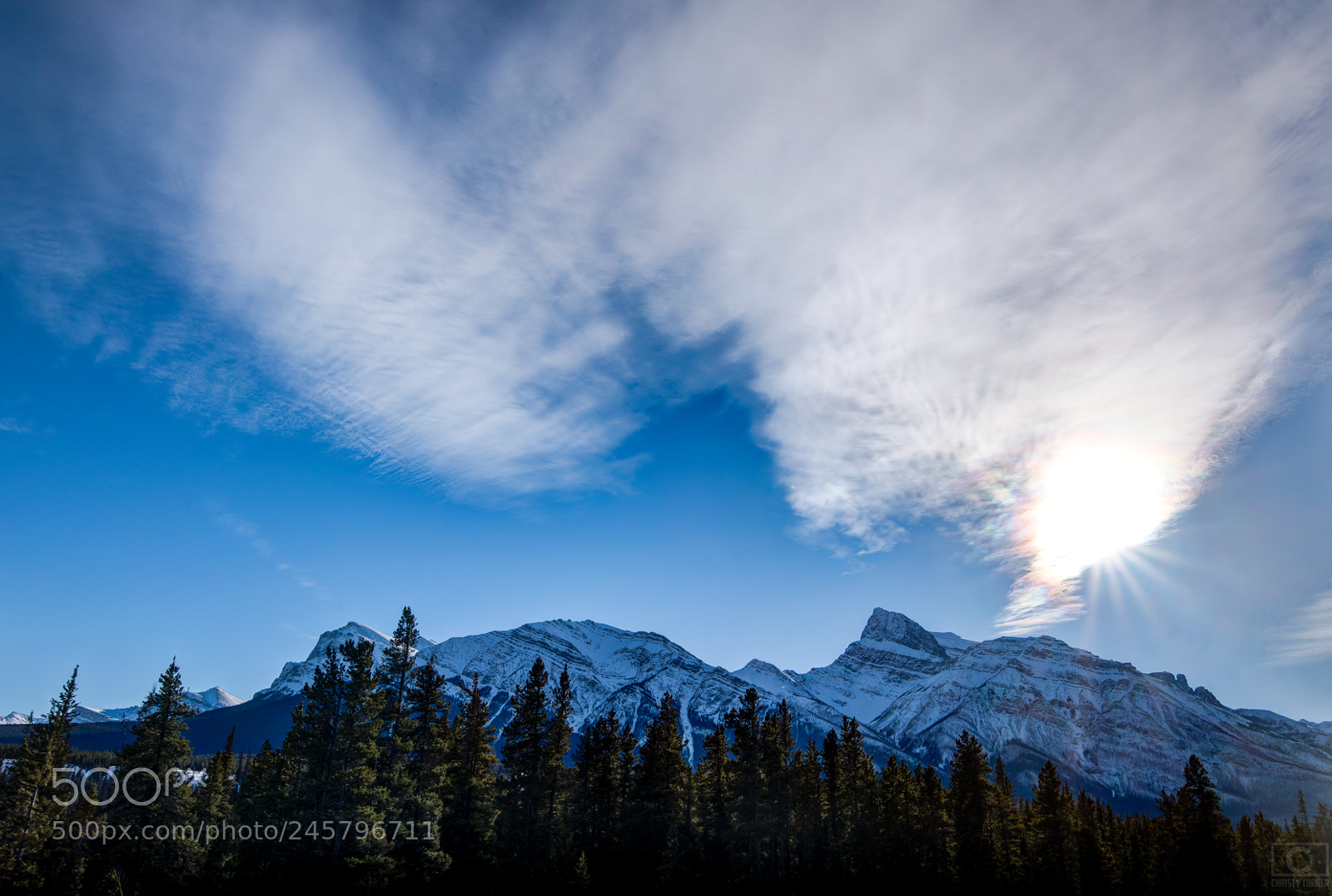 Nikon D810 sample photo. Sundog in the rockies photography