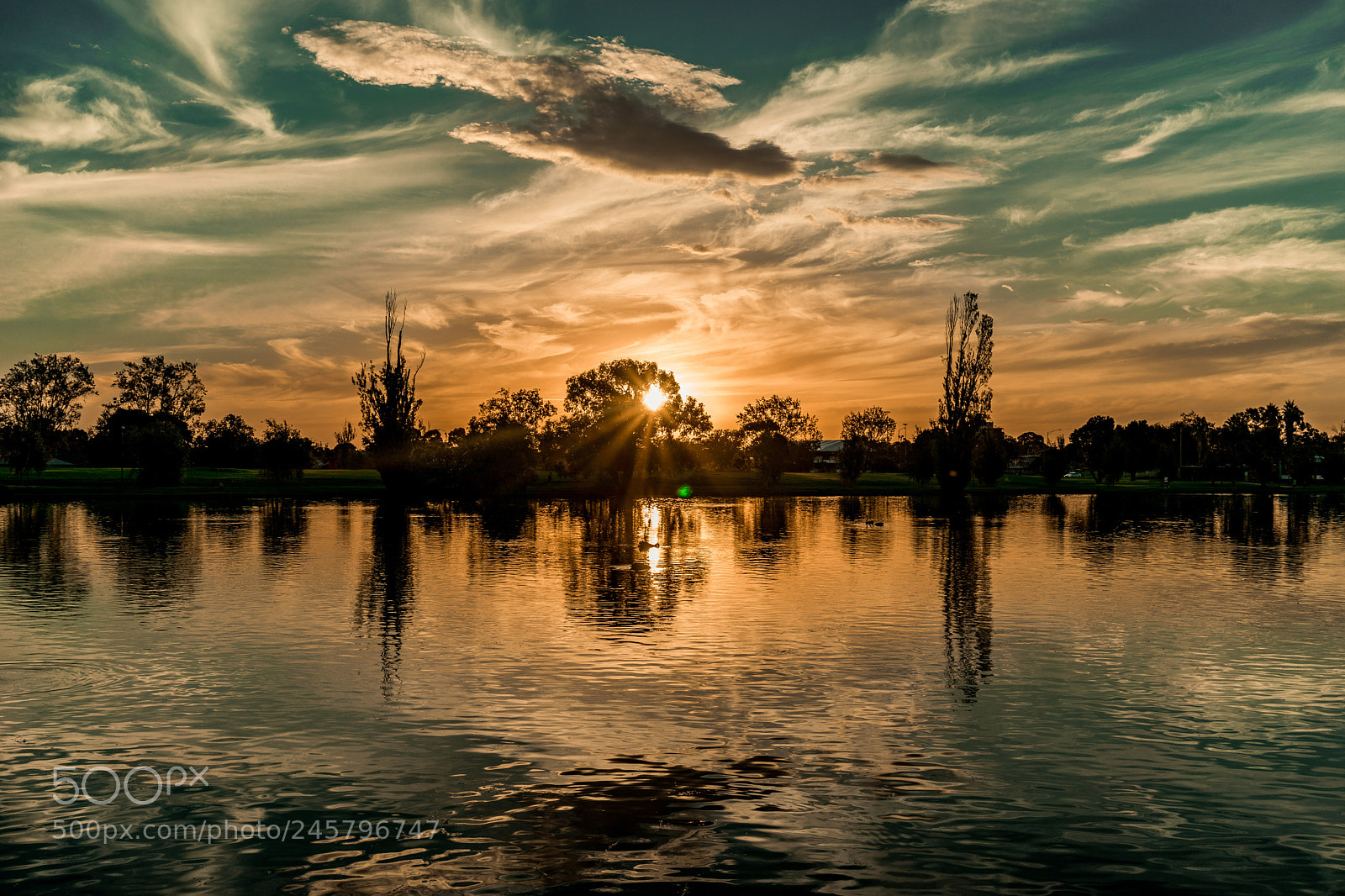 Sony a7 sample photo. Starburst sunset photography
