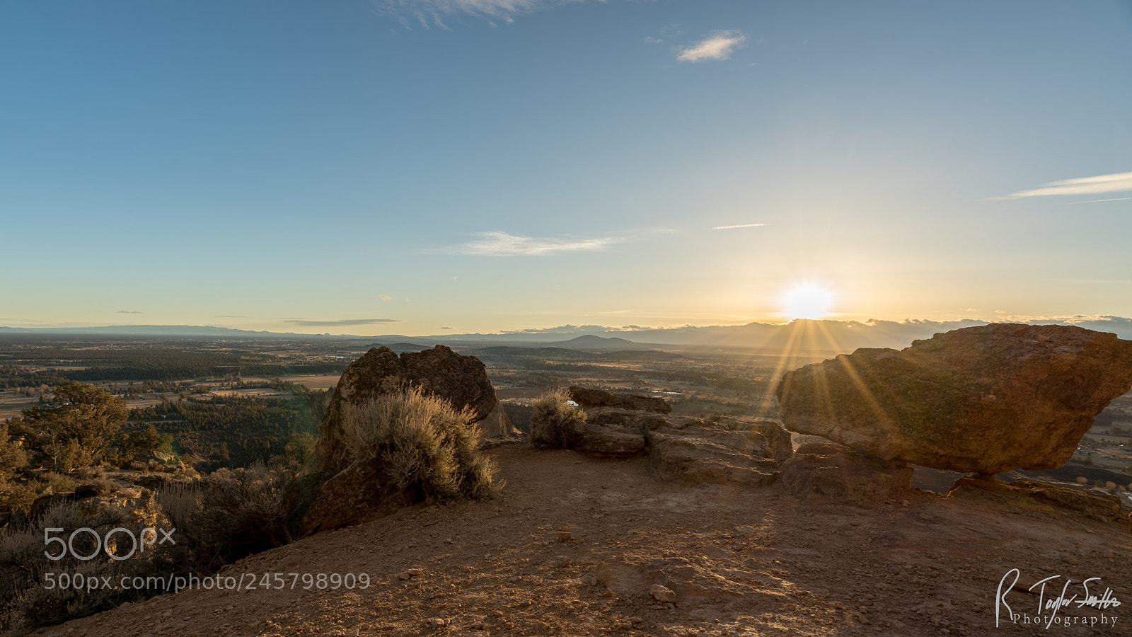 Sony a7R III sample photo. Smith rock sunset photography