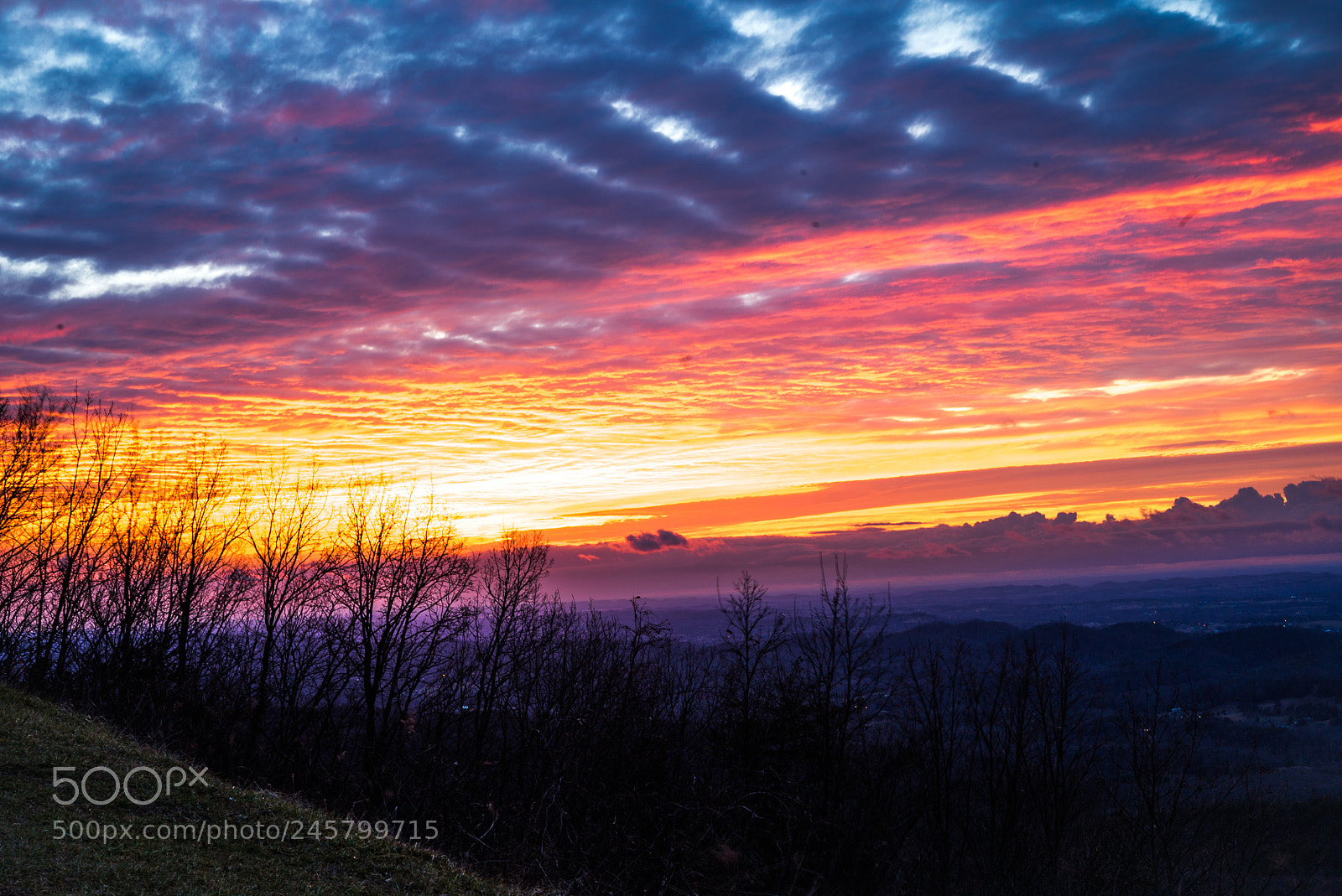 Sony a7S II sample photo. Tennessee sunset photography