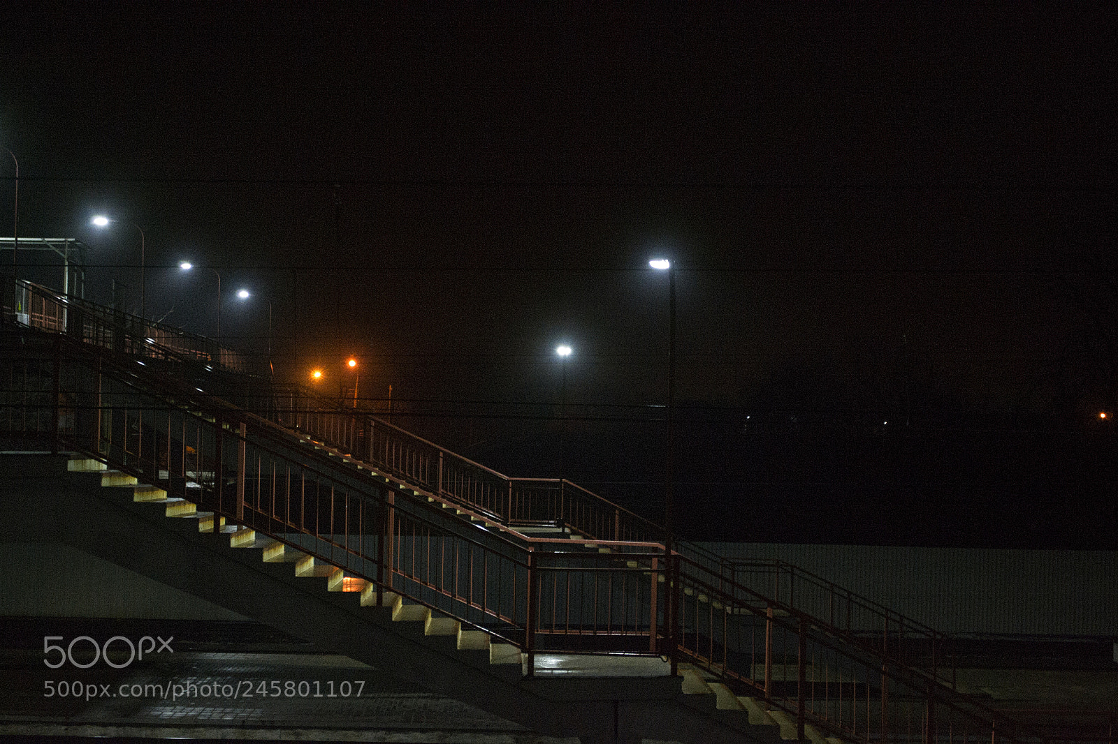 Nikon D3100 sample photo. Ночной мостик photography