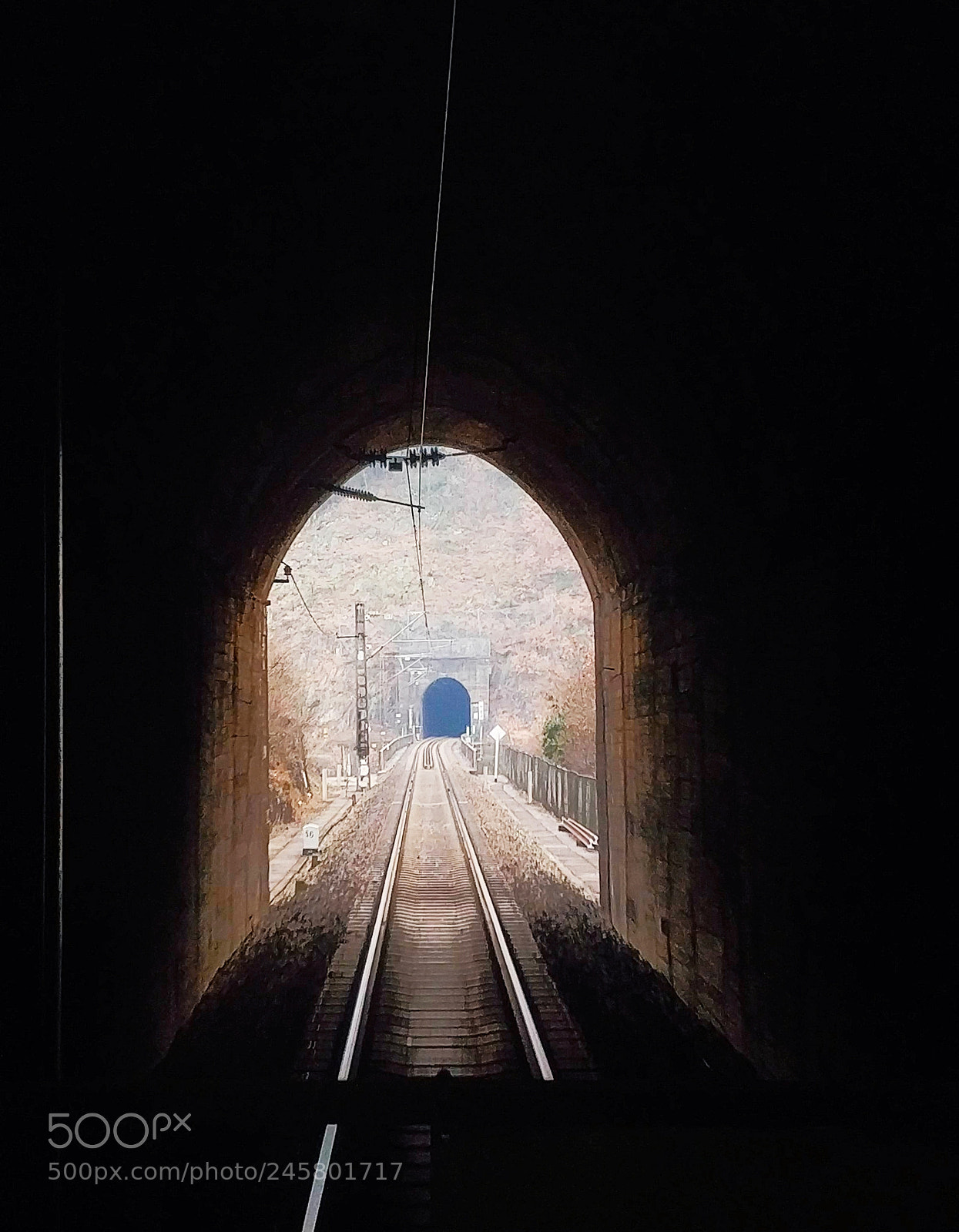 Xiaomi MIX 2 sample photo. Railway tunnel photography