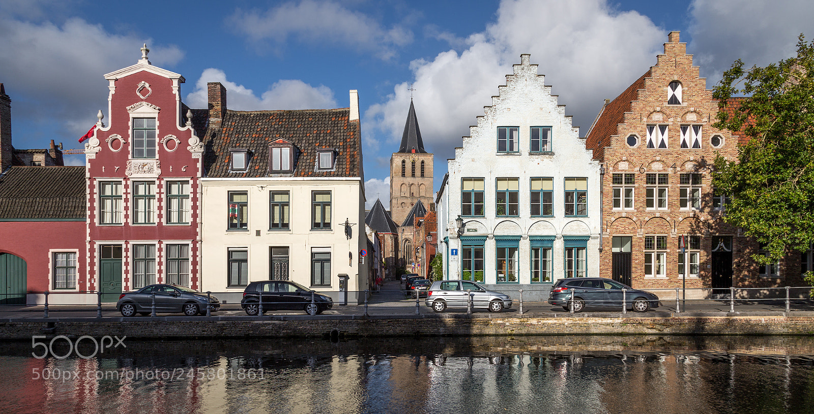 Canon EOS 6D sample photo. Bruges⏐along the canal photography