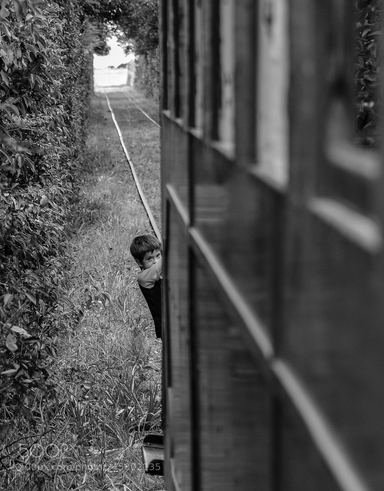 Fujifilm X-T2 sample photo. Train kid photography