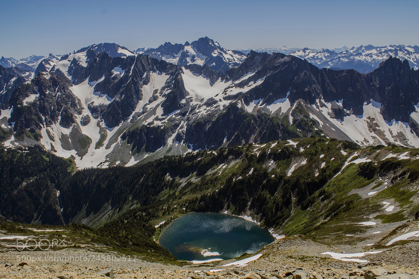 Canon EOS 1100D (EOS Rebel T3 / EOS Kiss X50) sample photo. Alpine lake photography