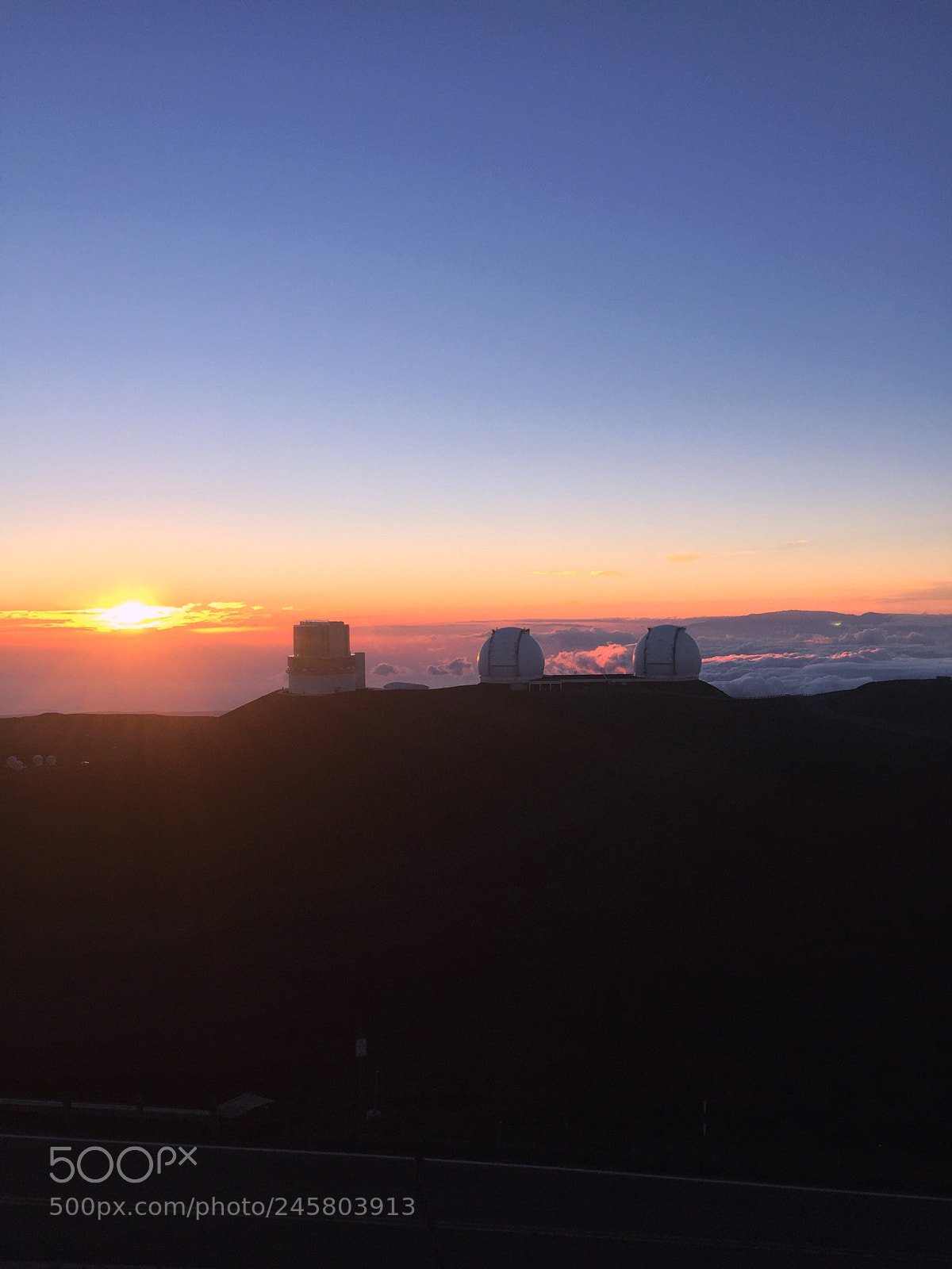 Apple iPhone 6 sample photo. Sunset at the mauna photography
