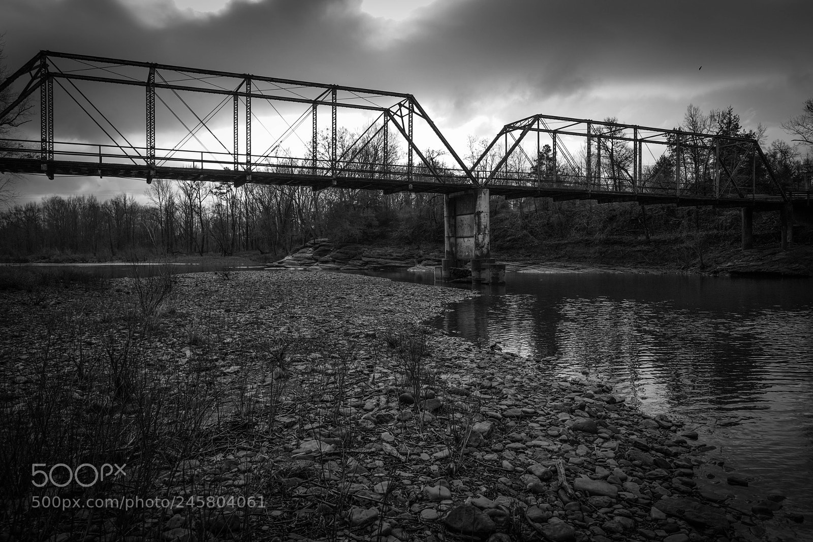 Sony a7R III sample photo. Old steel bridge photography