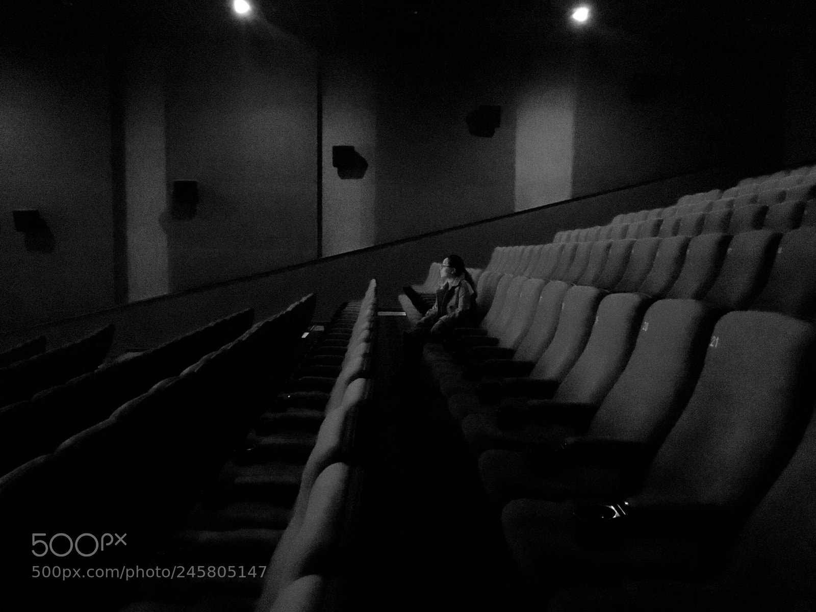 Apple iPhone 6s sample photo. In the cinema... photography