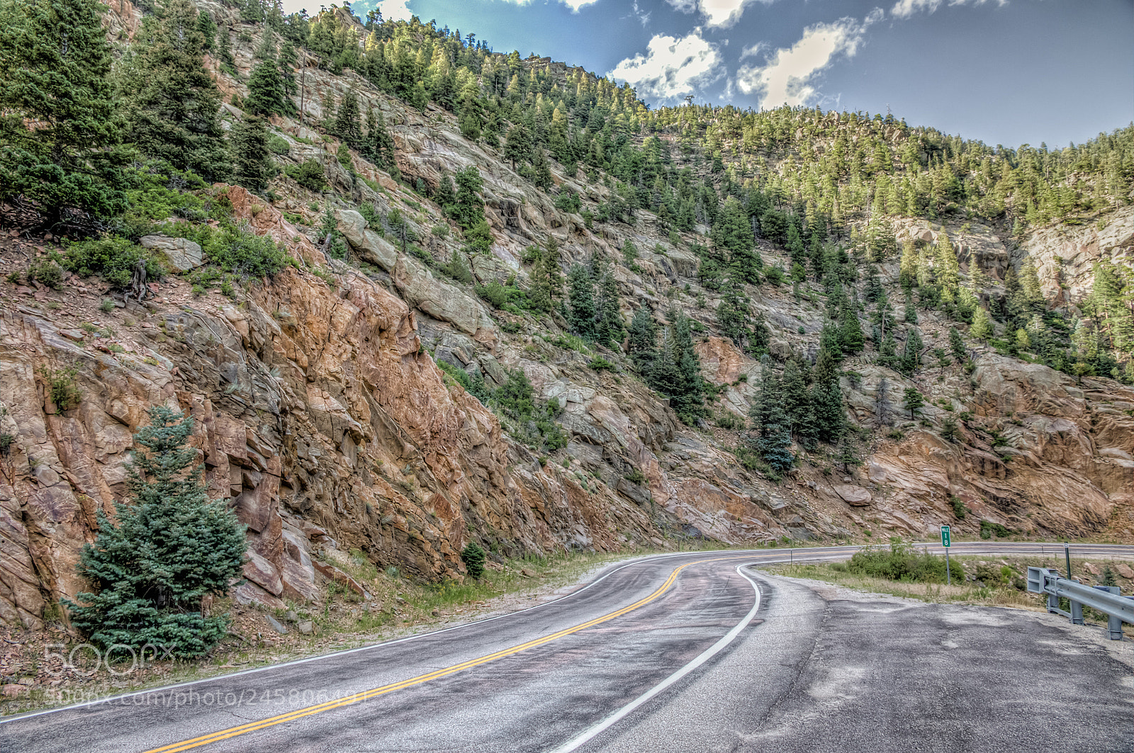 Canon EOS 7D Mark II sample photo. Road twisting and turning photography
