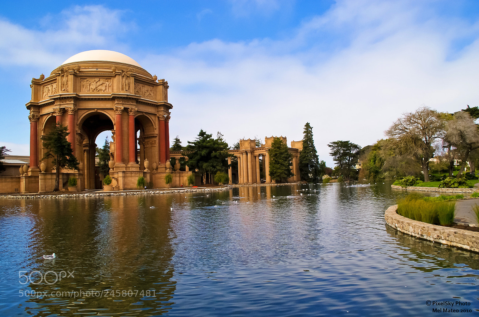 Sony Alpha DSLR-A200 sample photo. Palace of fine arts photography