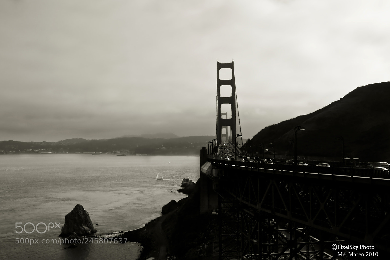 Sony Alpha DSLR-A200 sample photo. Golden gate photography