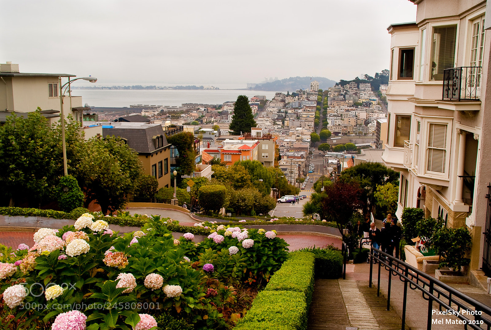 Sony Alpha DSLR-A200 sample photo. Lombard street photography