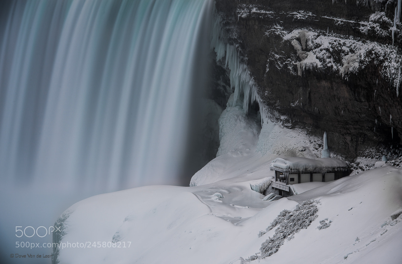 Nikon D810 sample photo. Journey behind the falls photography